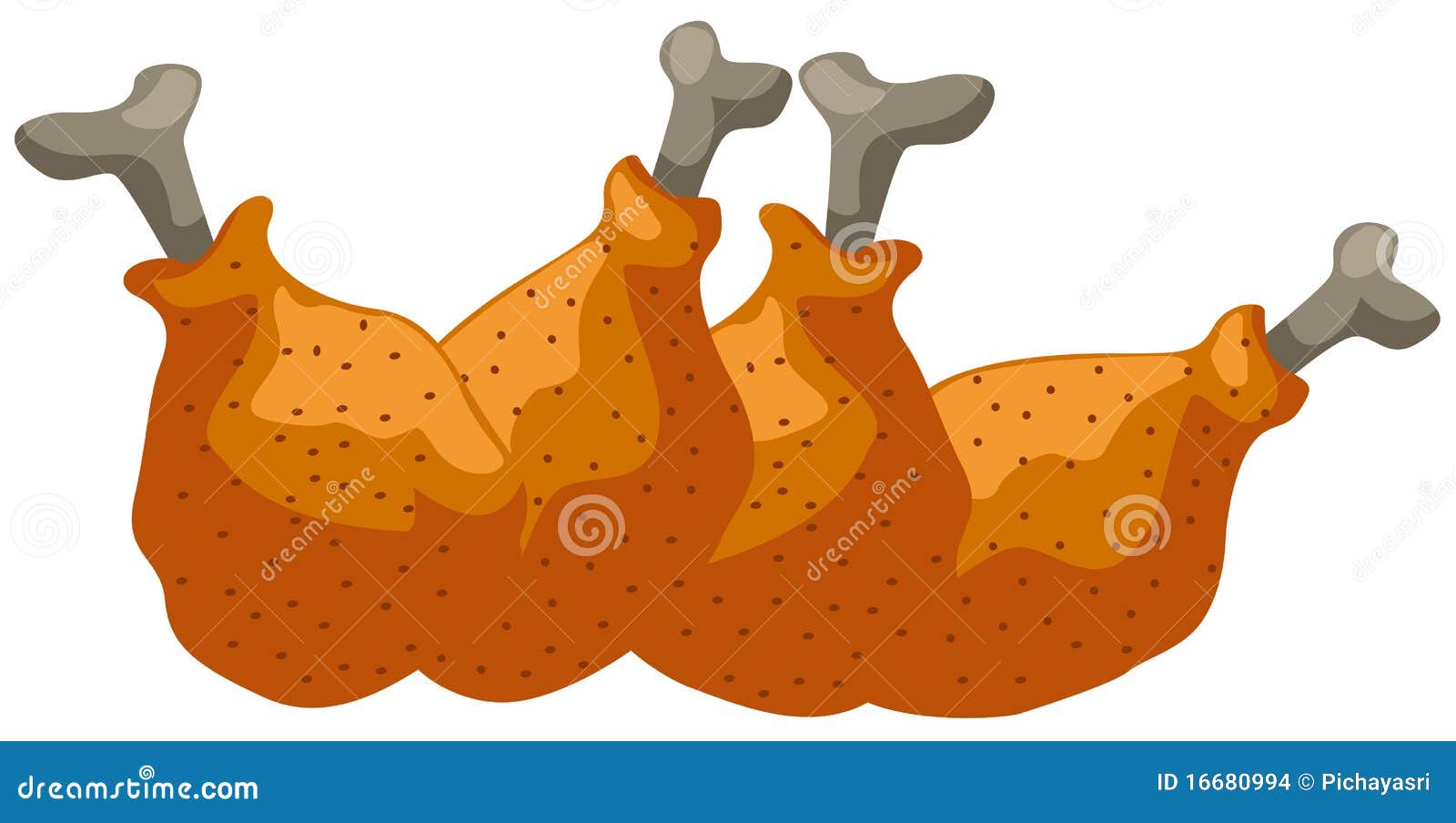 clipart fried chicken wings - photo #43