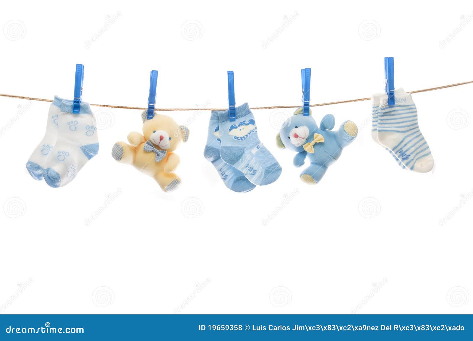 Child Clothesline Royalty Free Stock Photos - Image: 19659358