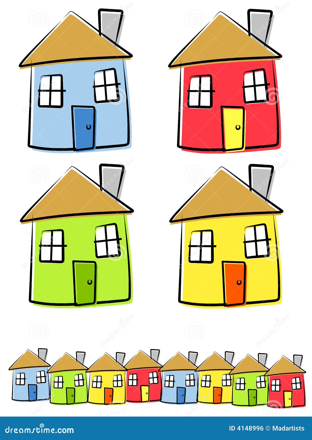 house drawing clipart - photo #29