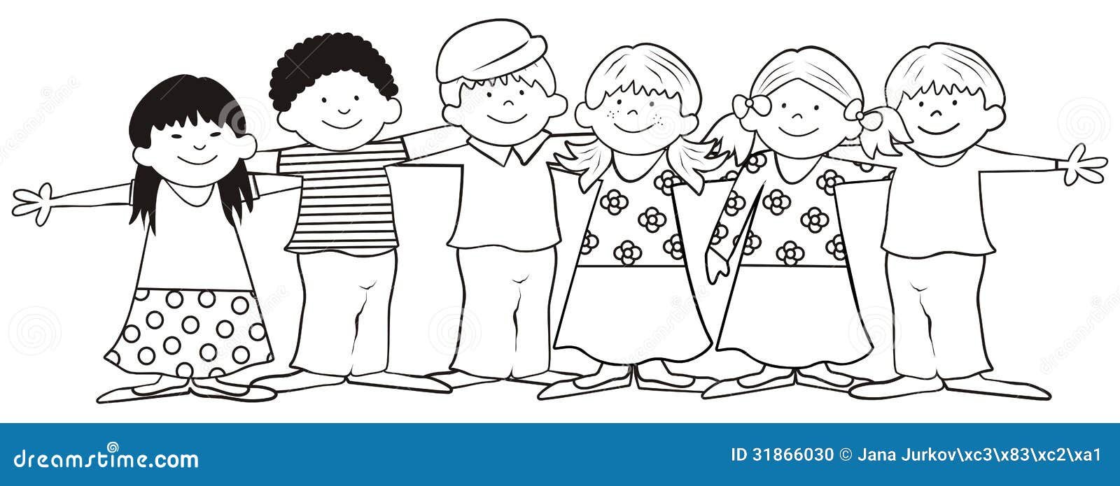 Free Coloring Kids: Childrencoloring Book Stock Photo Image: 31866030