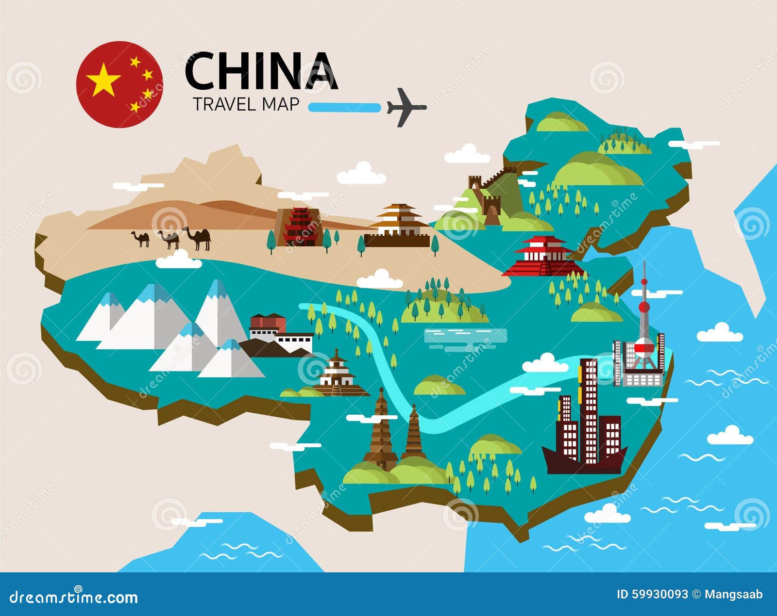 free clip art china map - photo #45