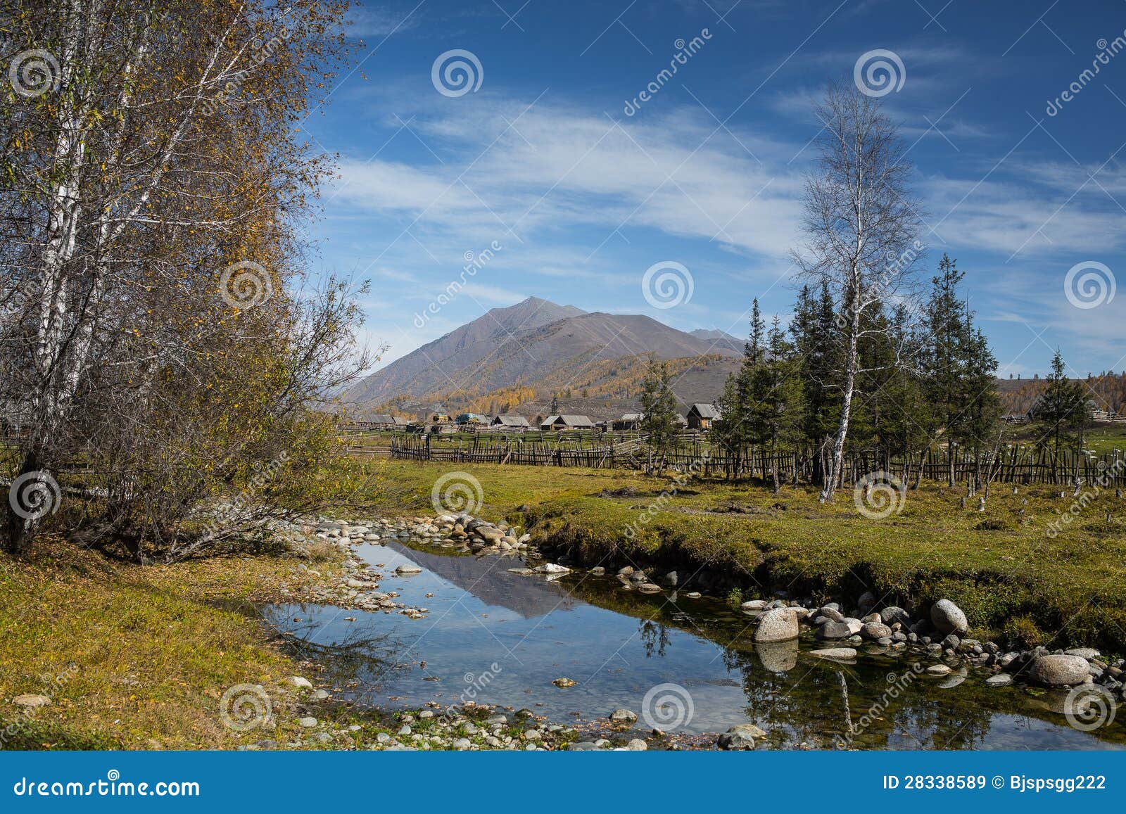 Royalty Free Stock Images: China Xinjiang autumn scenery