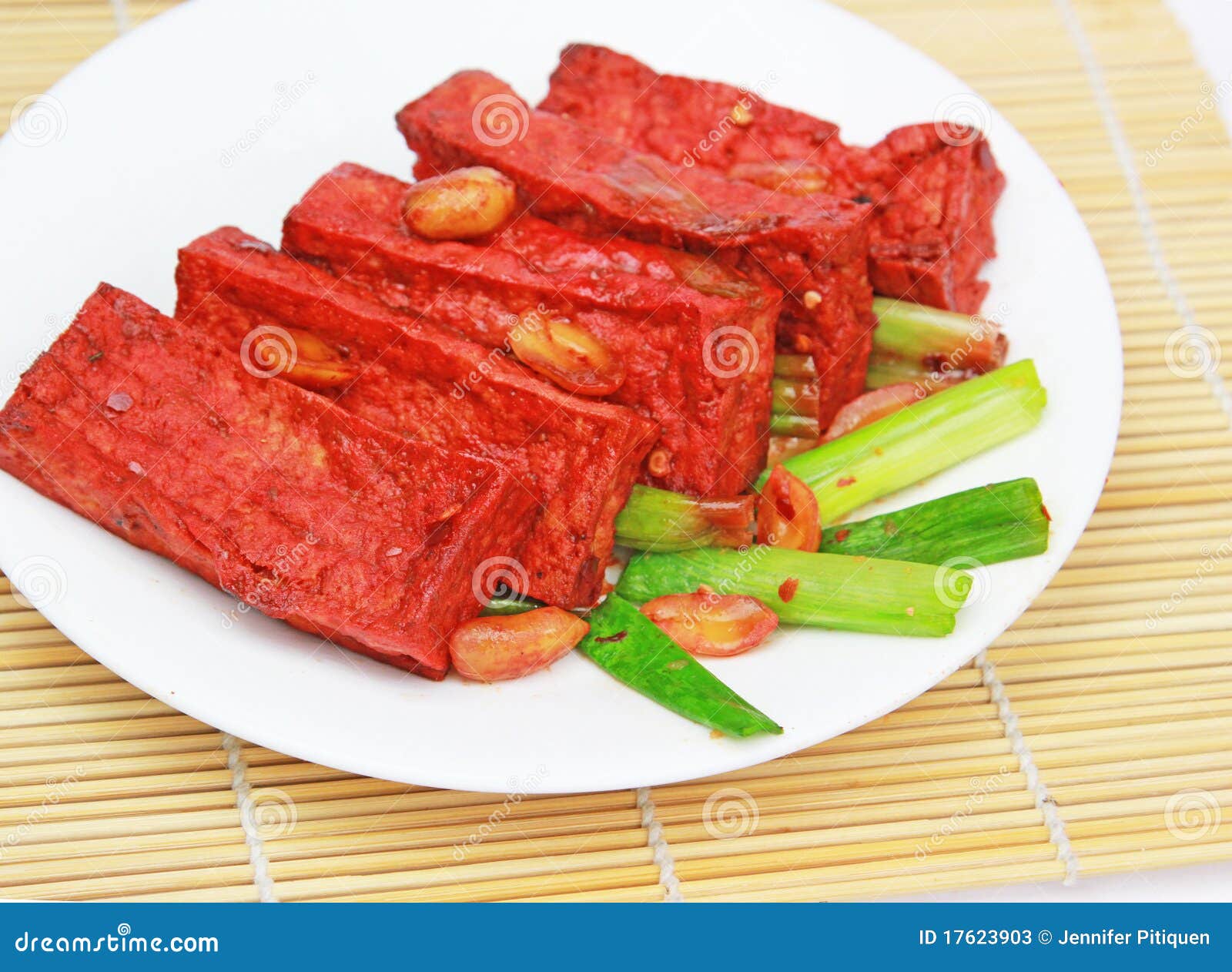 Chinese Tofu Dish Stock Photos - Image: 17623903