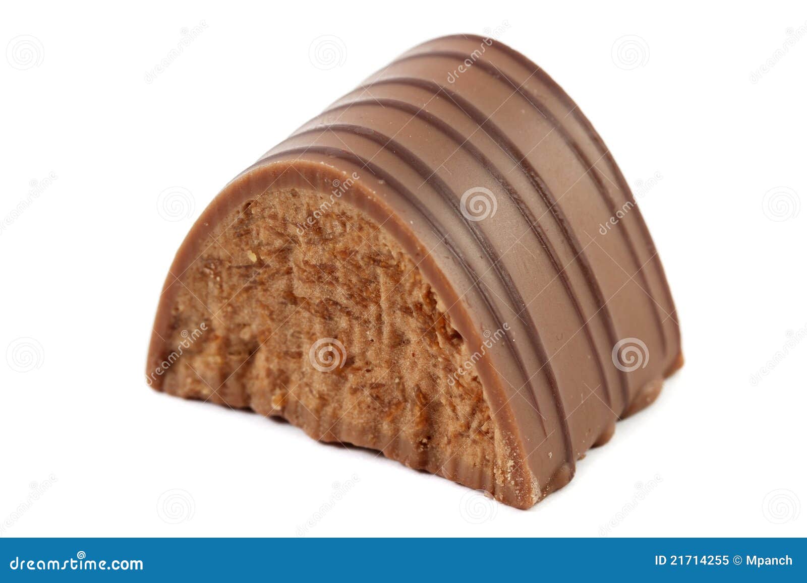Swiss roulette chocolate curls