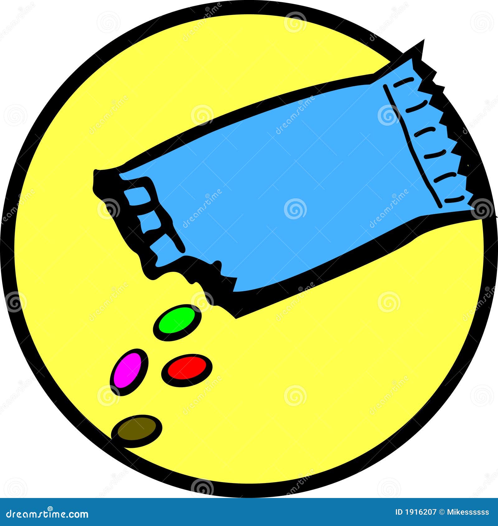 bag of candy clipart - photo #17