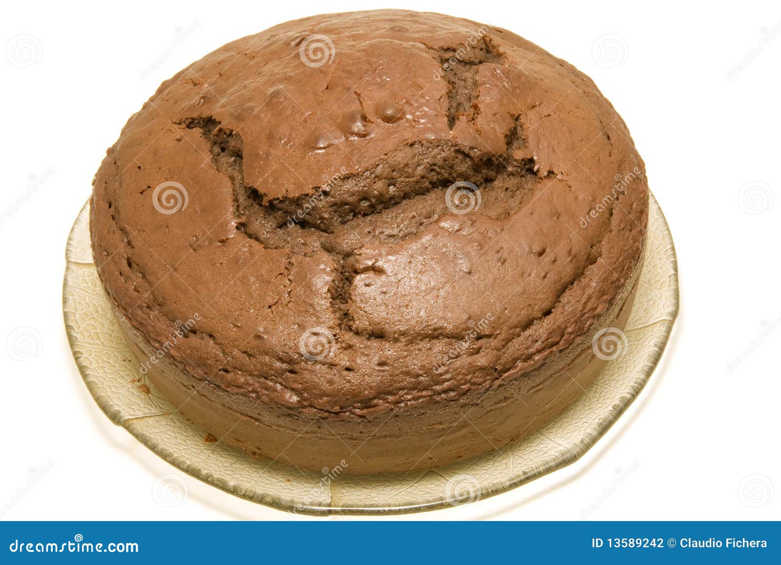 Chocolate Sponge Cake Stock Photography - Image: 13589242