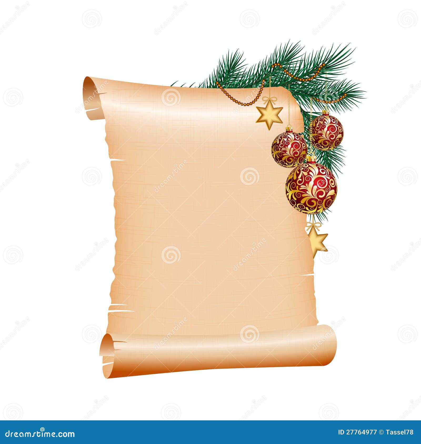 clipart christmas scroll - photo #27