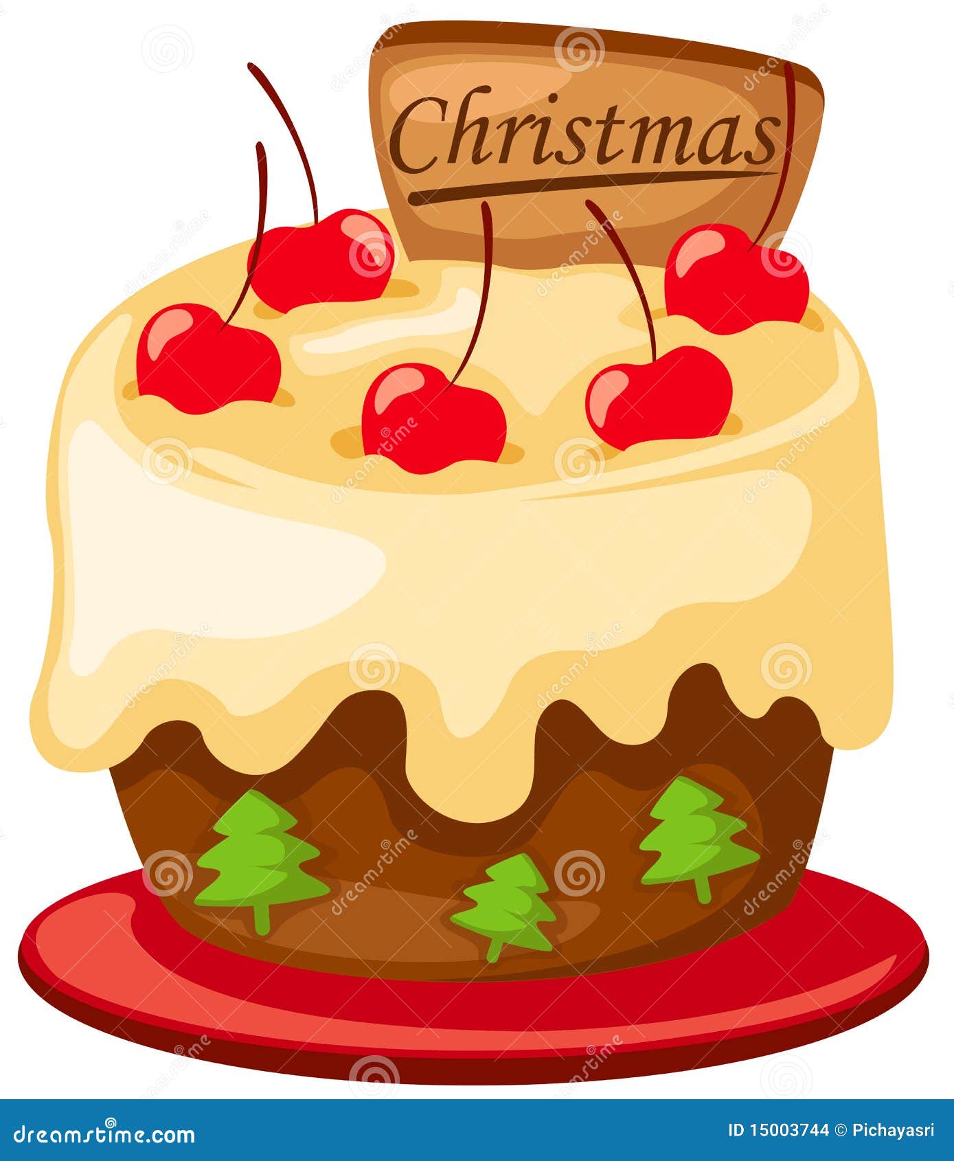 clip art christmas cake - photo #37