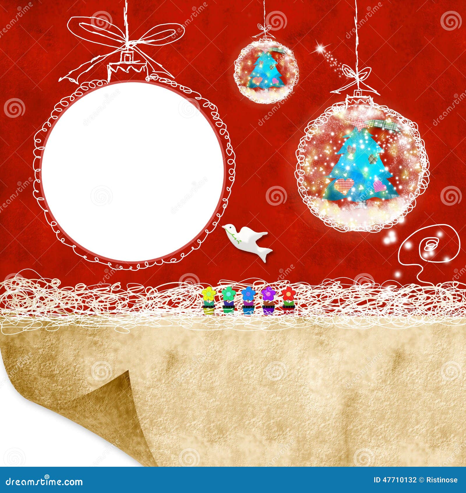 picture frame christmas card