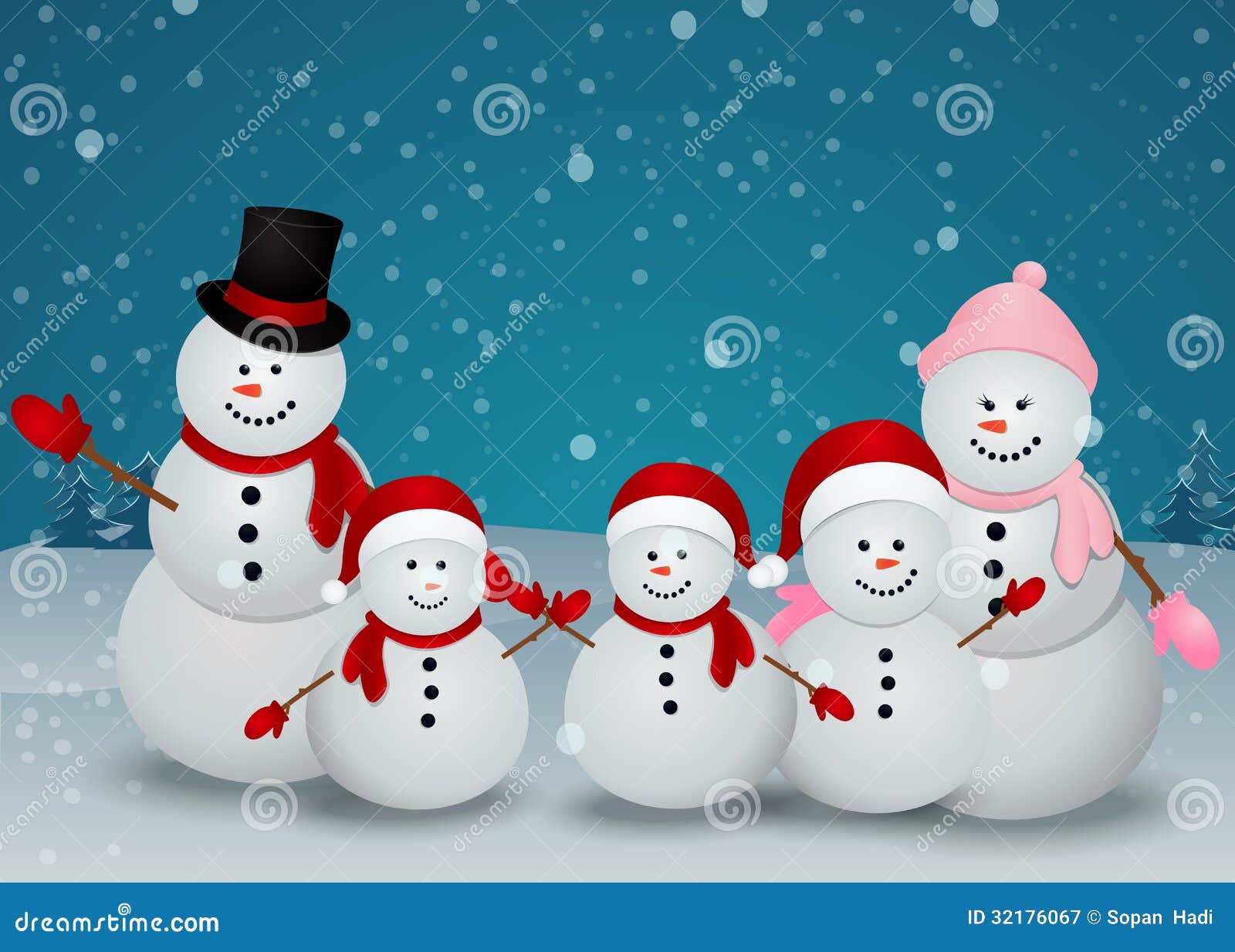 snowman family clip art free - photo #49