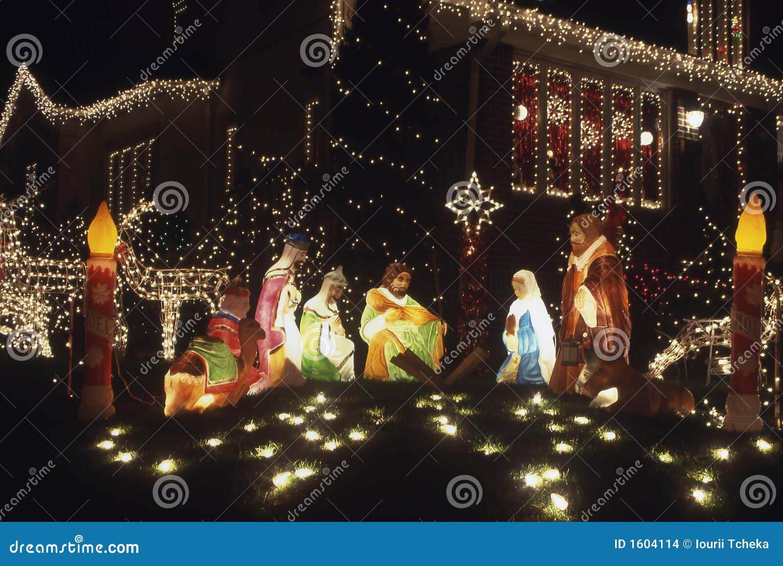 Christmas Decoration.Jesus. Stock Images - Image: 1604114