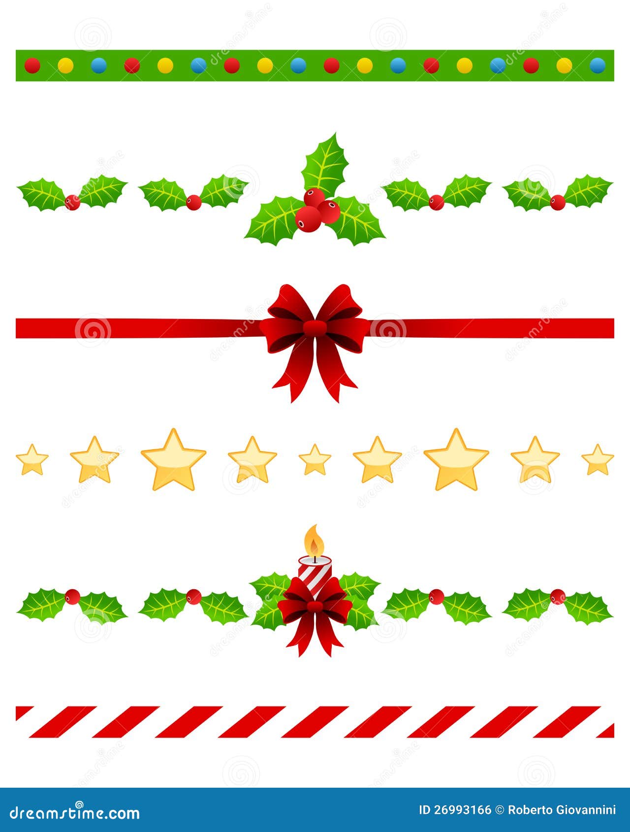christmas dividers clipart - photo #33