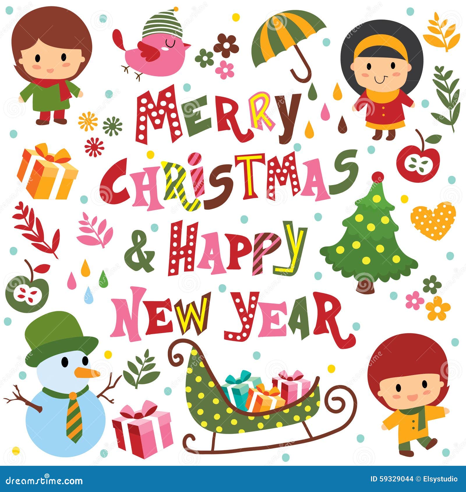 new year greetings clip art - photo #30