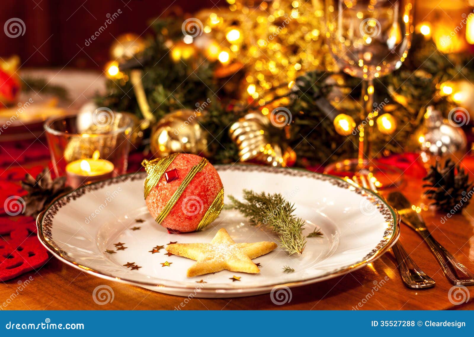 clipart christmas dinner table - photo #44