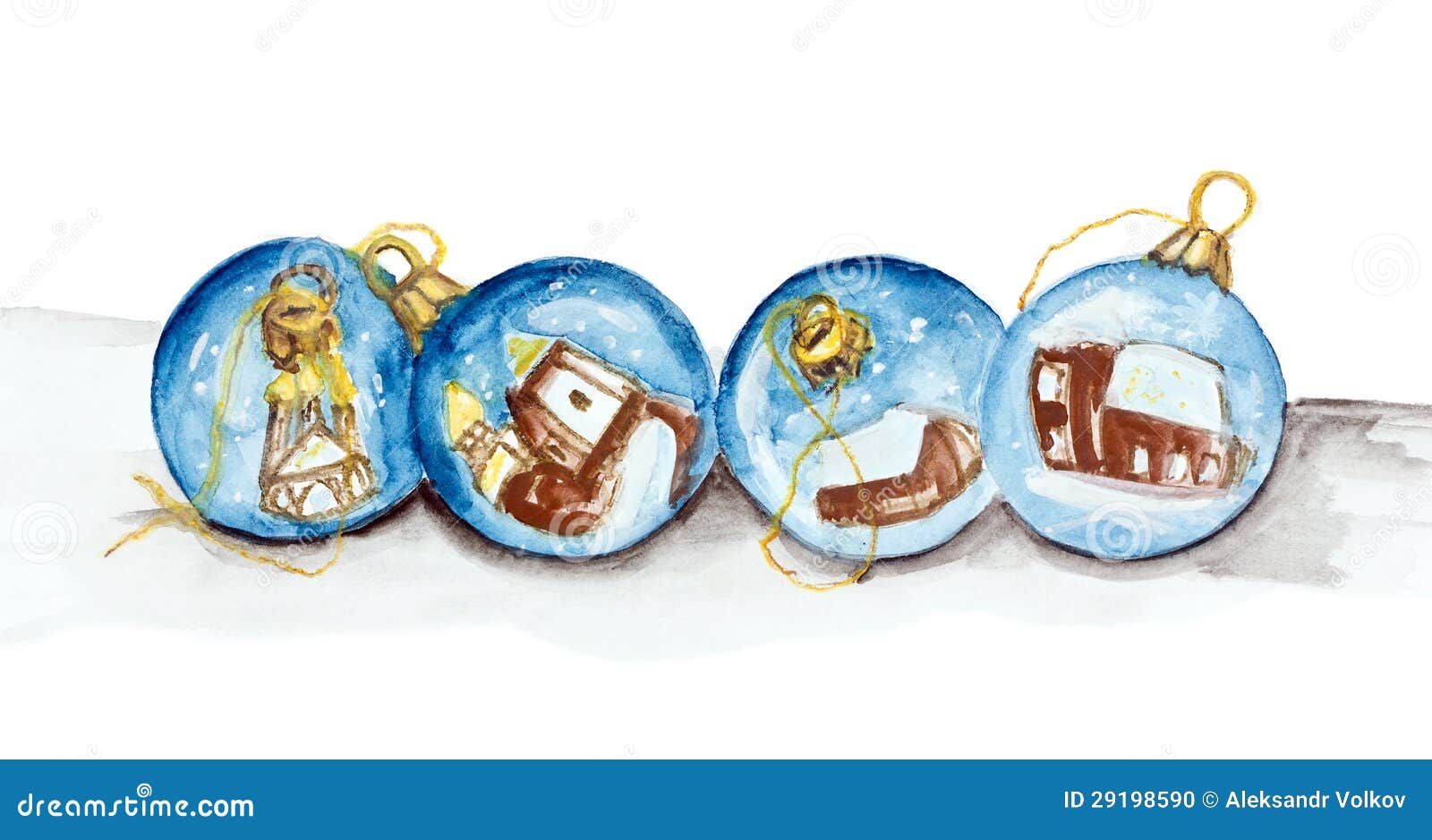 balls image the with old glass painting   the glass Christmas of  Year's balls christmas New spheres