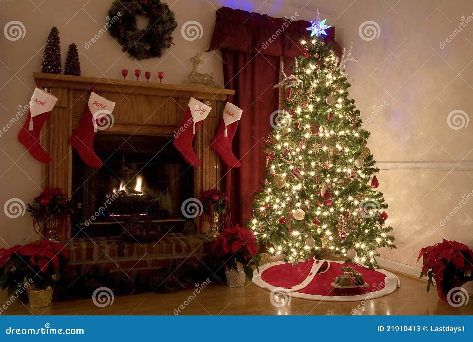 Christmas At Home Stock Photos - Image: 21910413