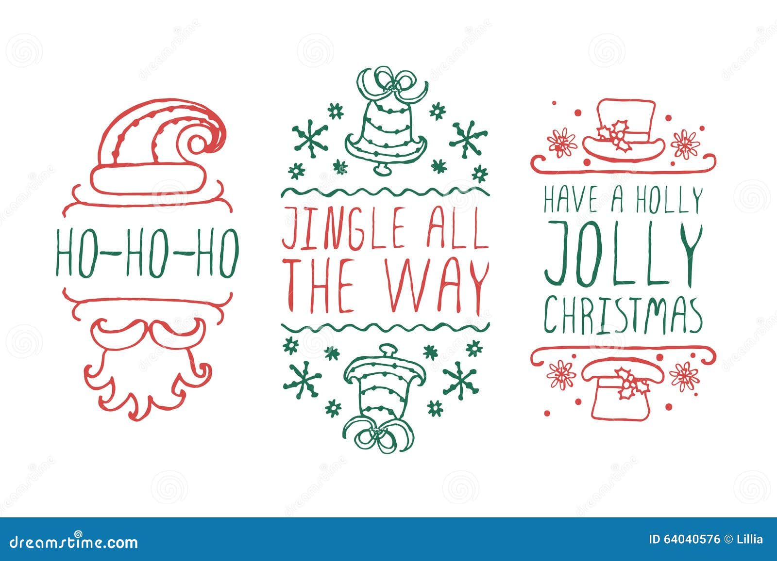 White Christmas Text