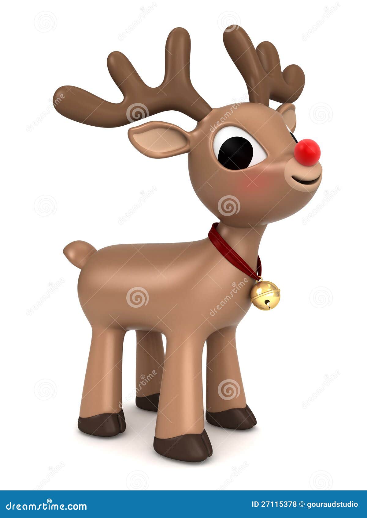 Christmas Reindeer Royalty Free Stock Photos - Image: 27115378