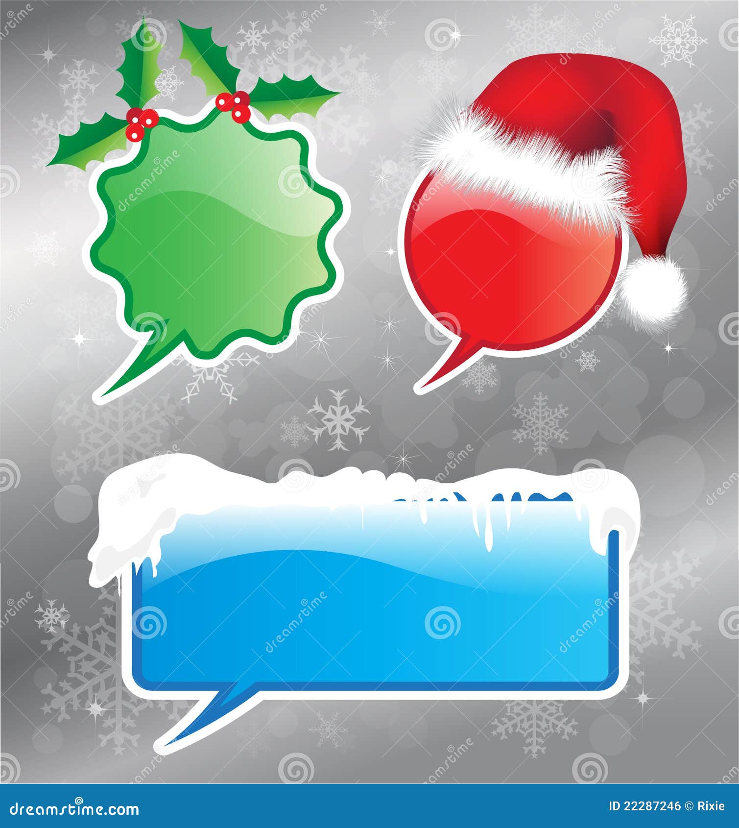 christmas speech bubbles royalty free stock image image christmas speech bubbles royalty free stock image image