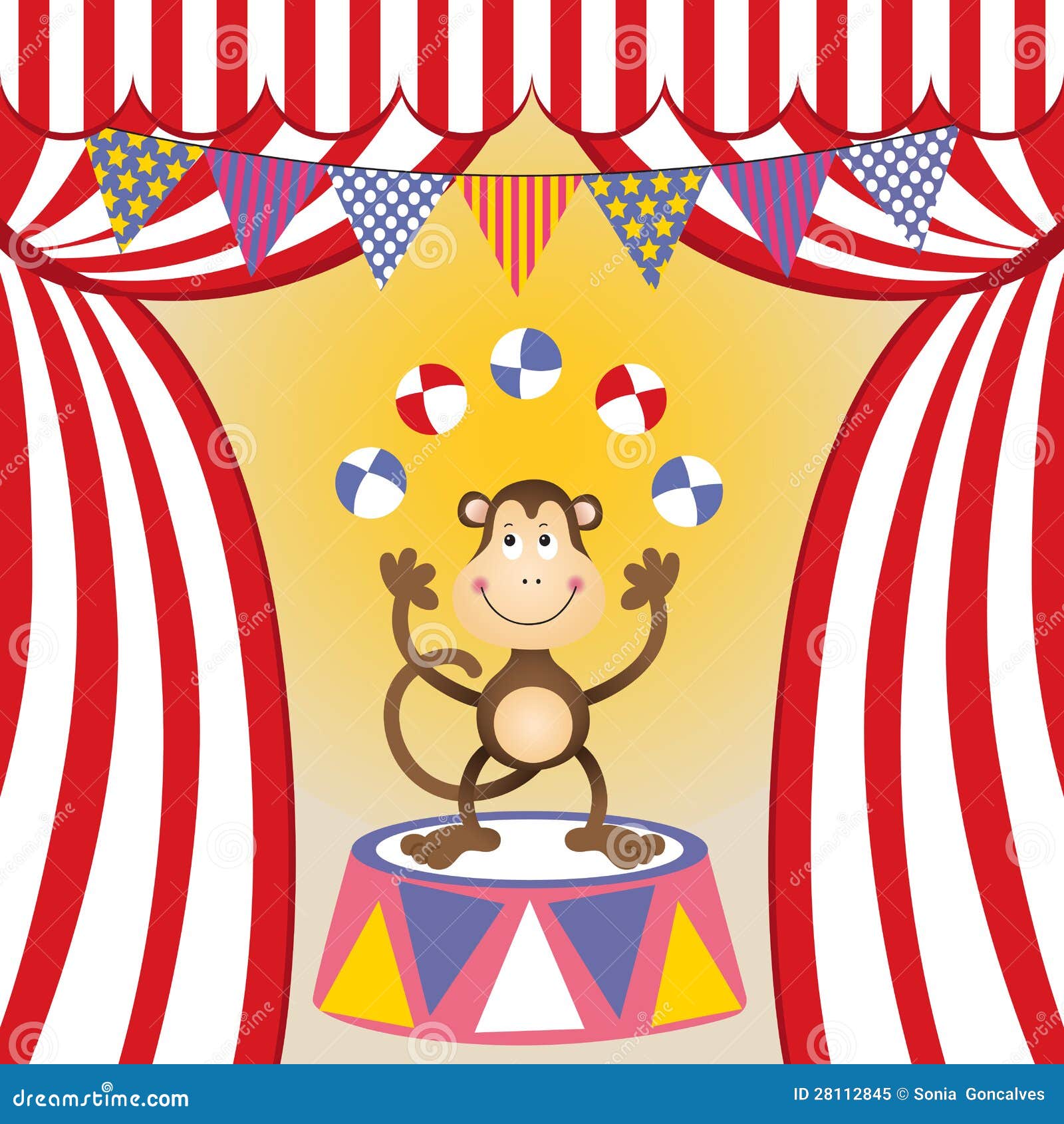 circus monkey clipart - photo #43