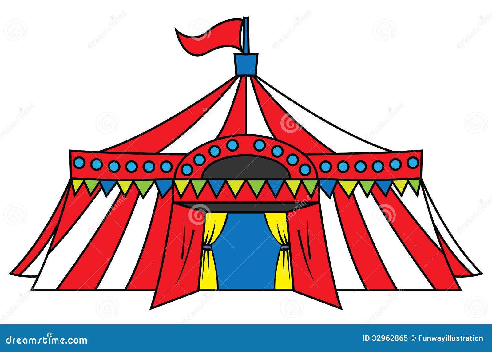 Circus Tent Royalty Free Stock Photo - Image: 32962865