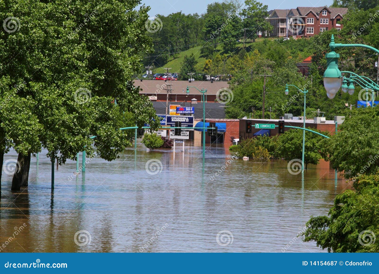 Clarksville Tn Flooding 2010 Editorial Photography