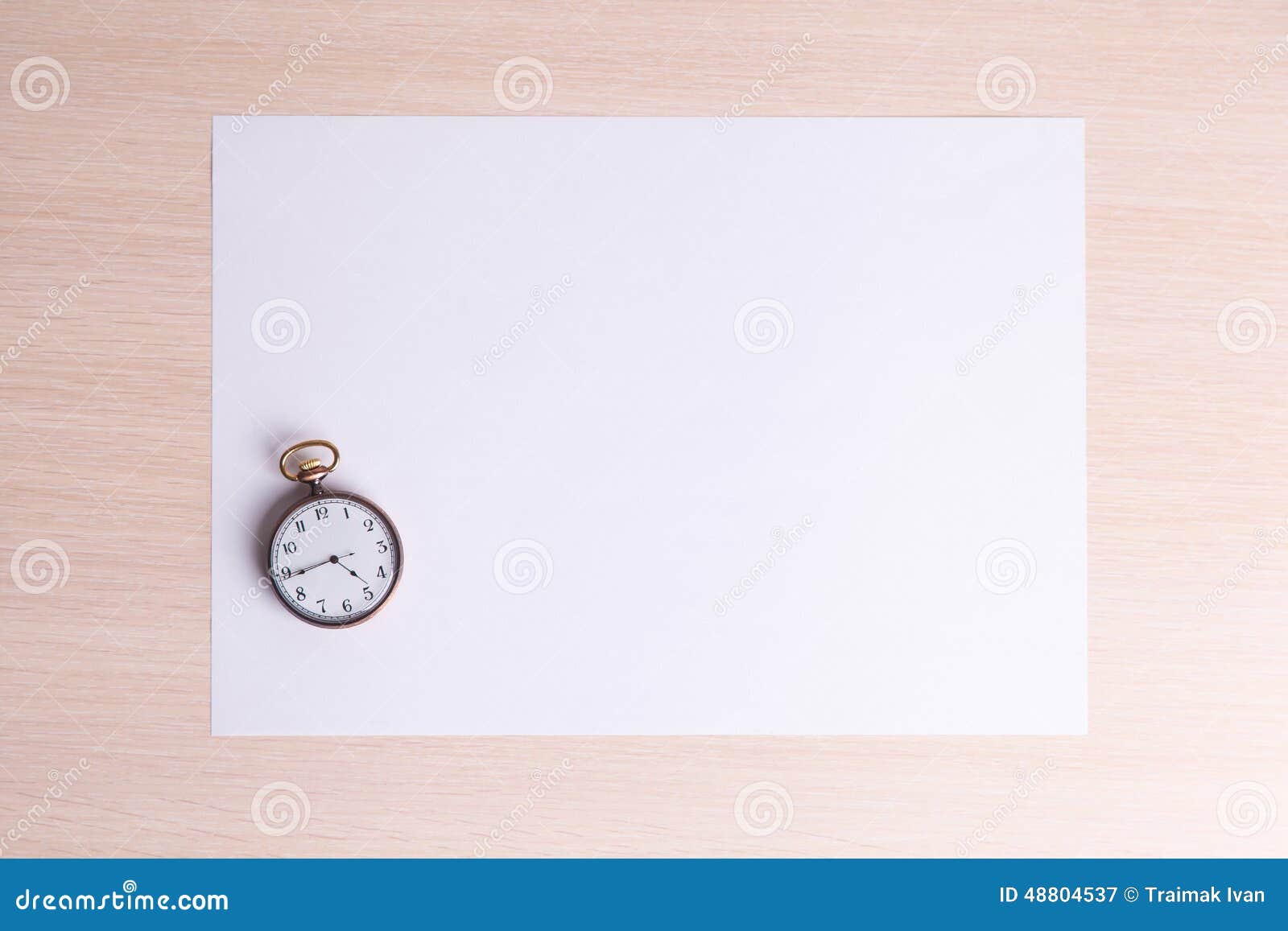 Blank Sheet of Paper for Letter