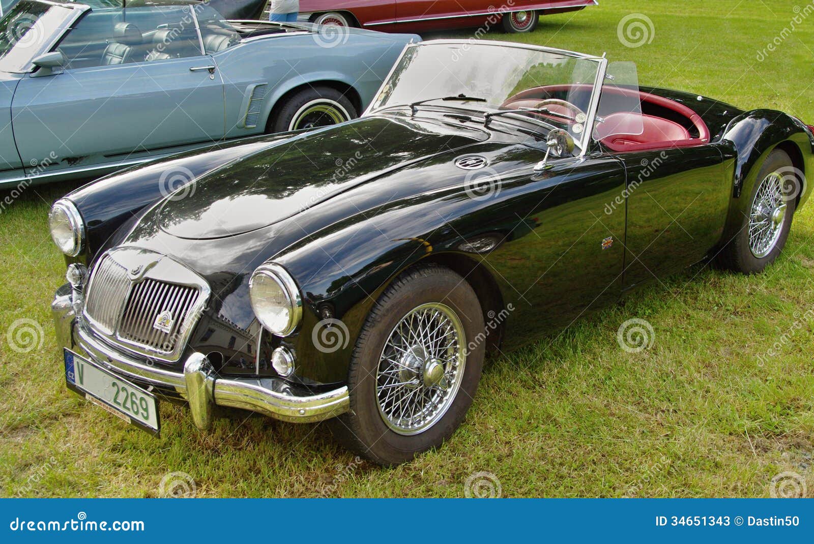 Classic MG Sports Car Editorial Stock Photo  Image: 34651343