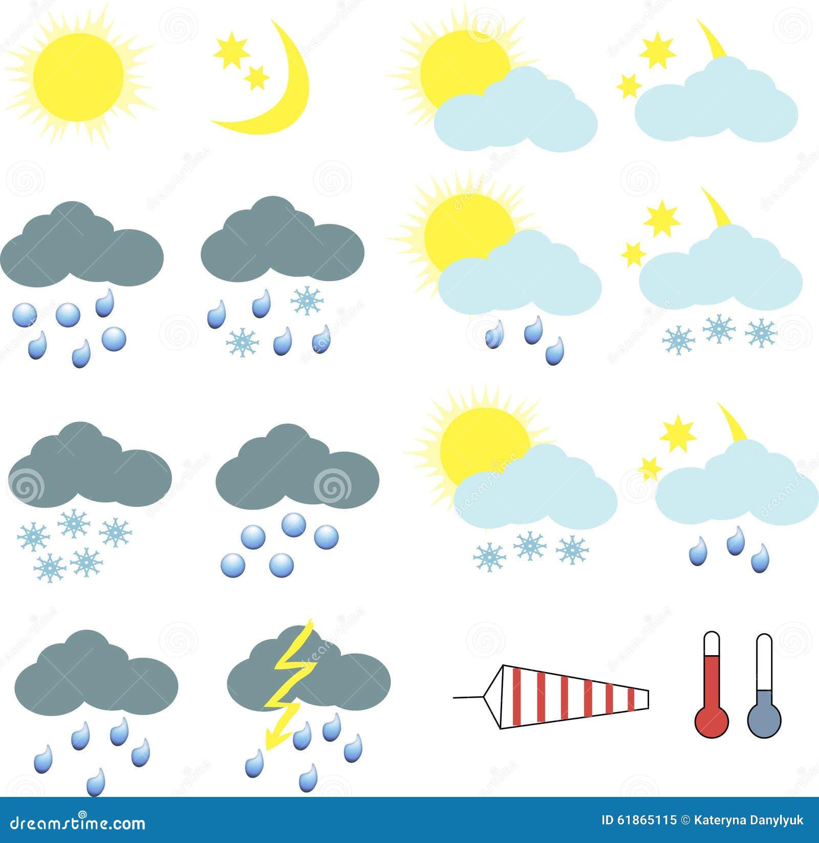 weather icons clipart free - photo #49