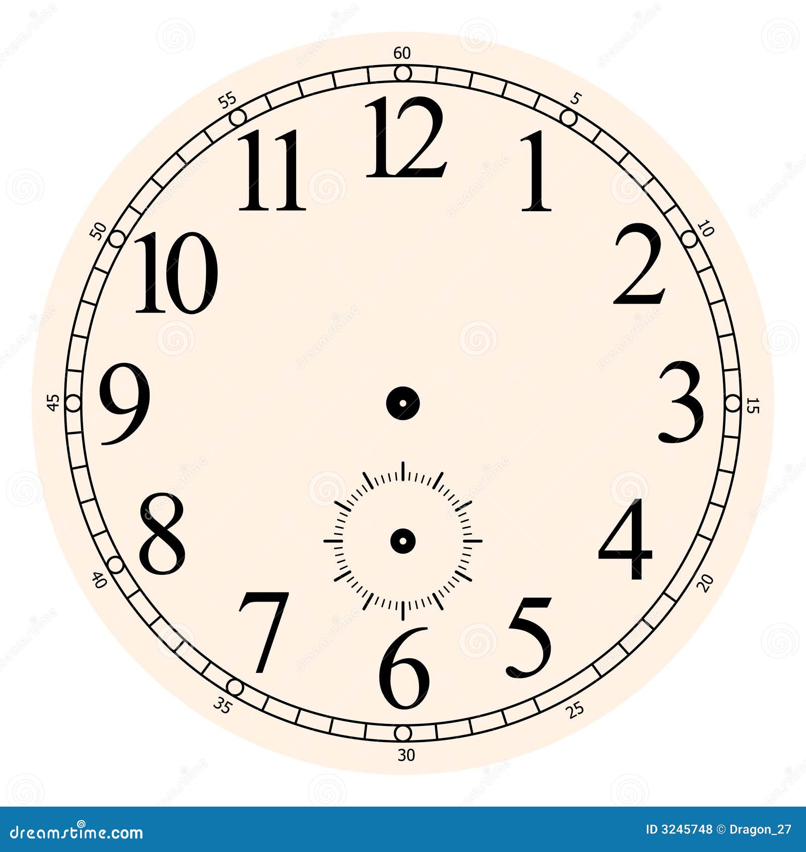 clip art blank clock face - photo #27