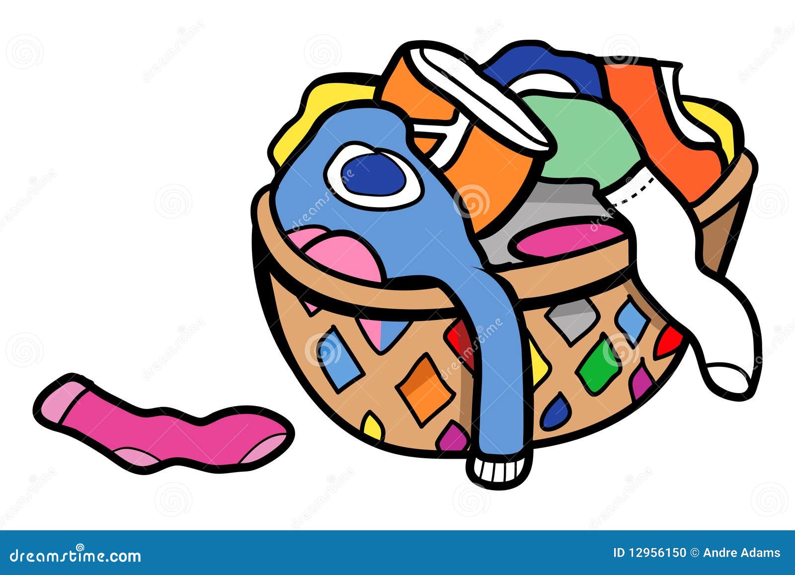 clothes hamper clipart - photo #6