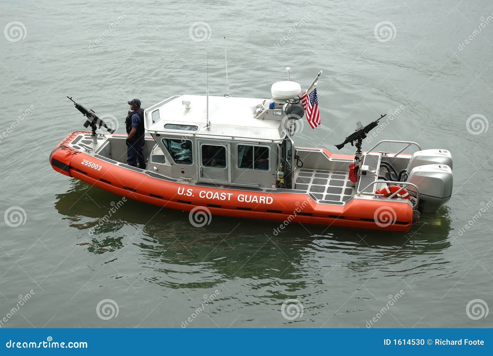Coast Guard Patrol Boat Stock Photo - Image: 1614530