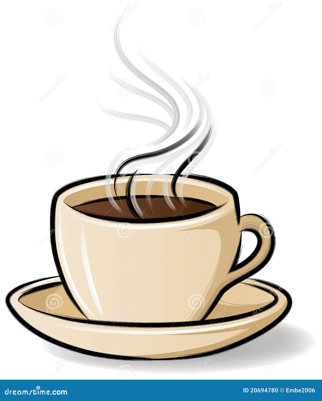steaming cup of coffee clipart - photo #9