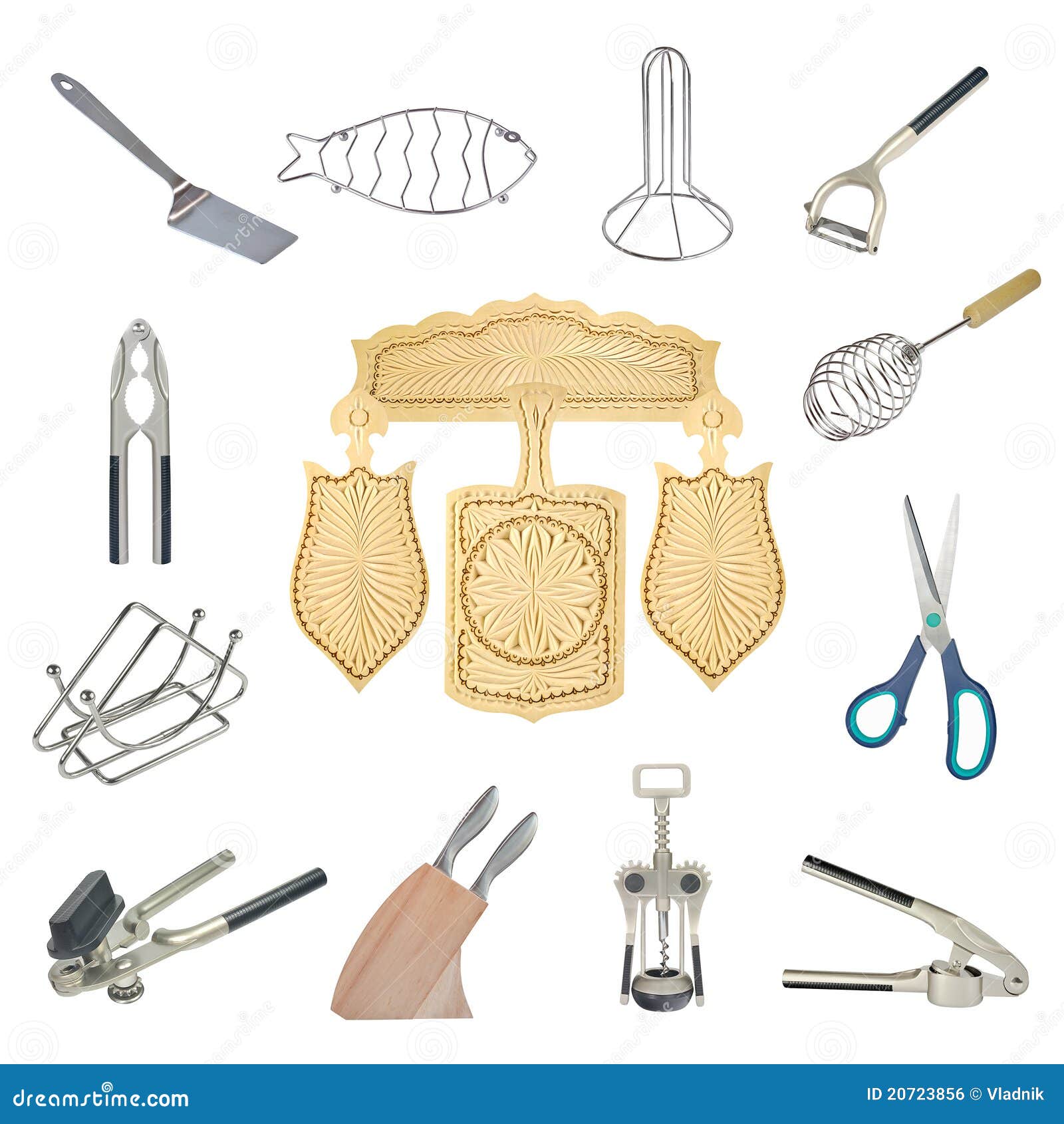 A Collage Of Kitchen Tools Royalty Free Stock Image Image 20723856