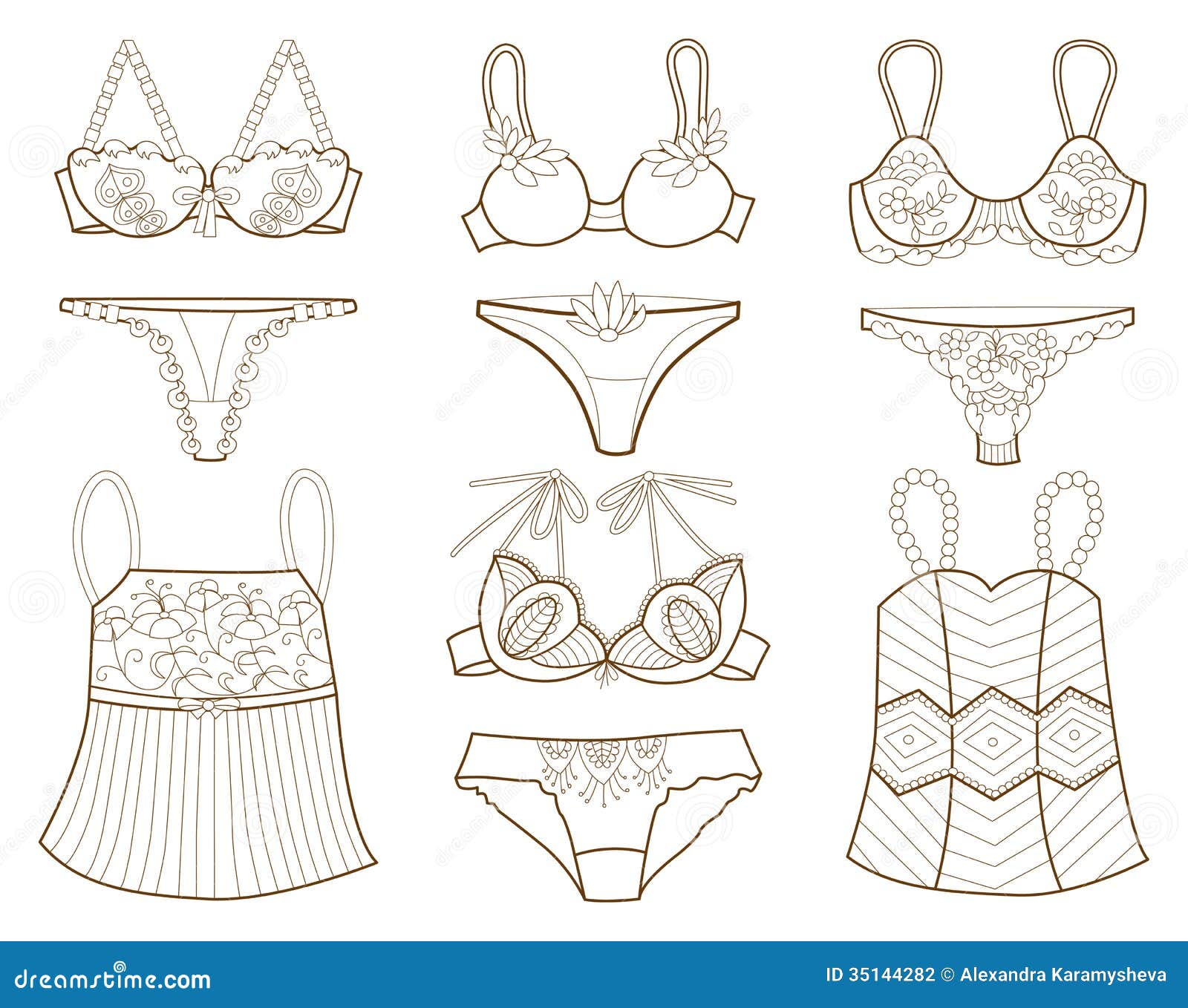 underwear coloring pages - photo #44
