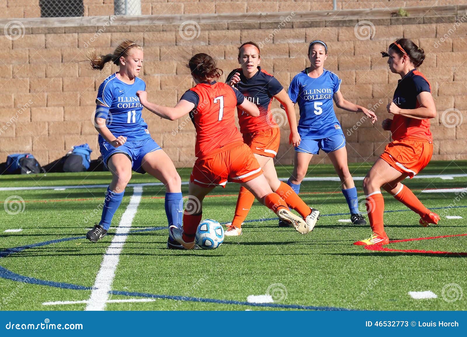 College NCAA DIV III Womens Soccer Editorial Stock Photo Image 46532773