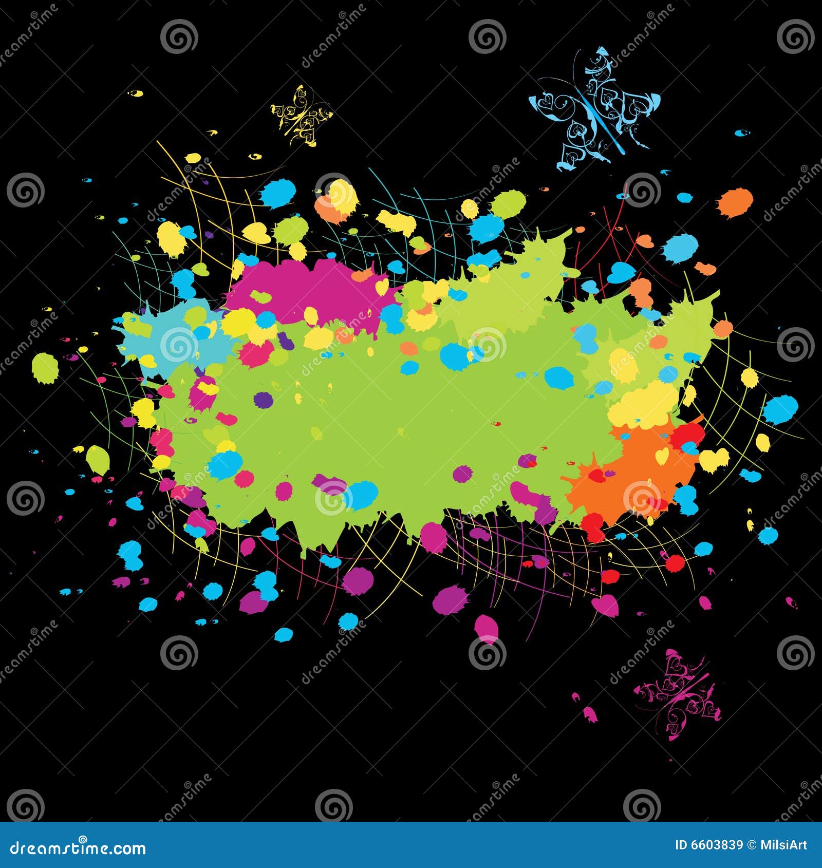 Color Explosion Royalty Free Stock Images - Image: 6603839