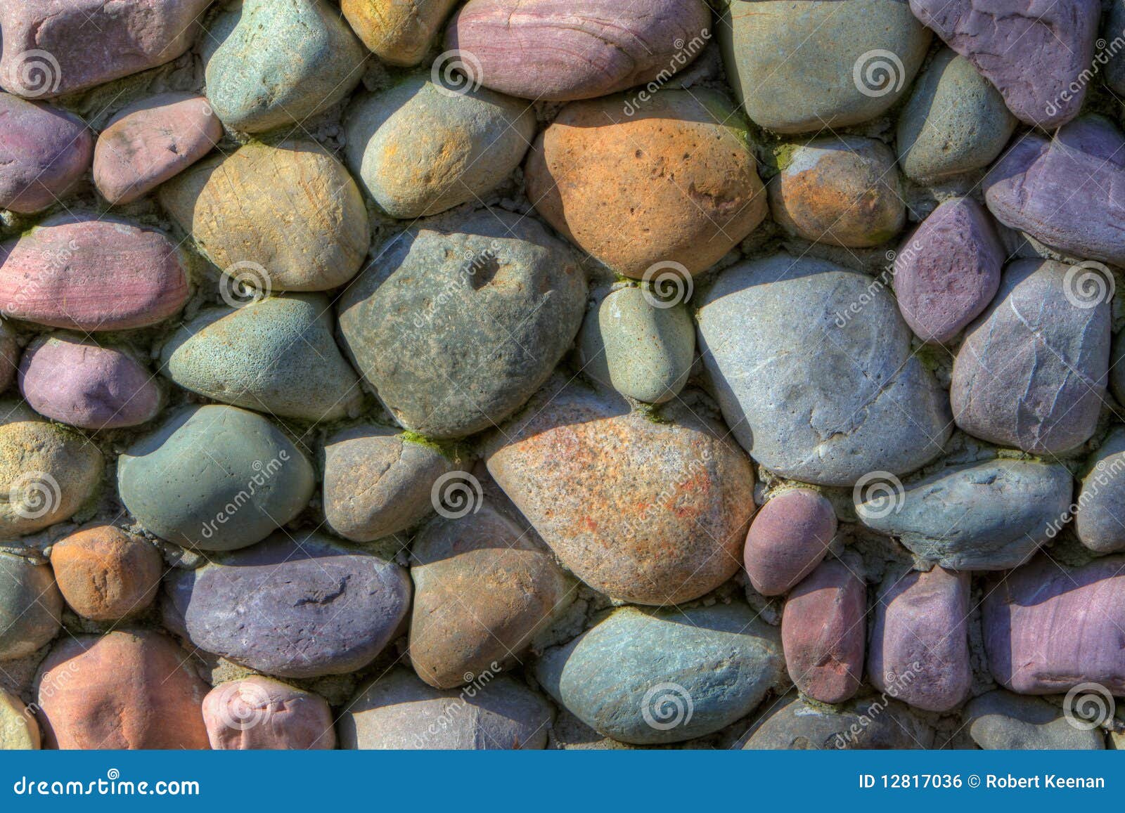 Colored Rock Wall Royalty Free Stock Image - Image: 12817036