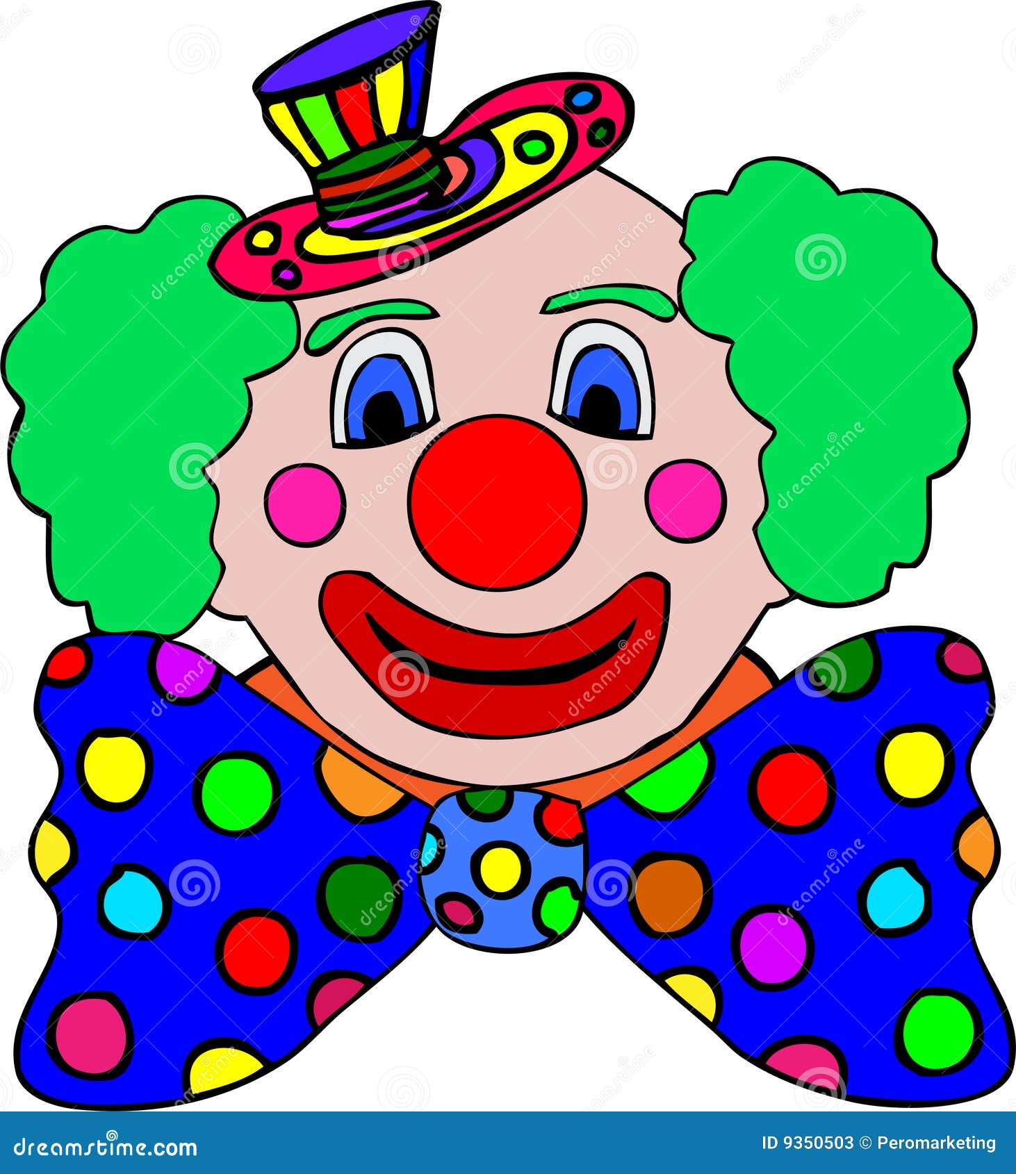 clown head clipart - photo #16