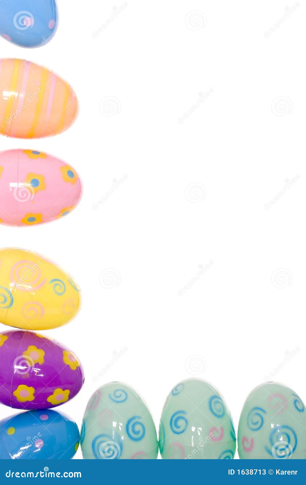Colorful Easter Egg Background Stock Photos - Image: 1638713