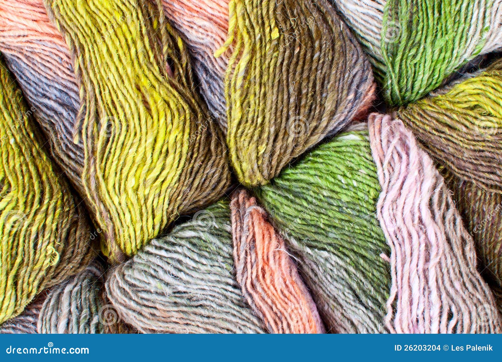 Colorful Knitting Yarn - Pattern/ Background Stock Images - Image: 26203204