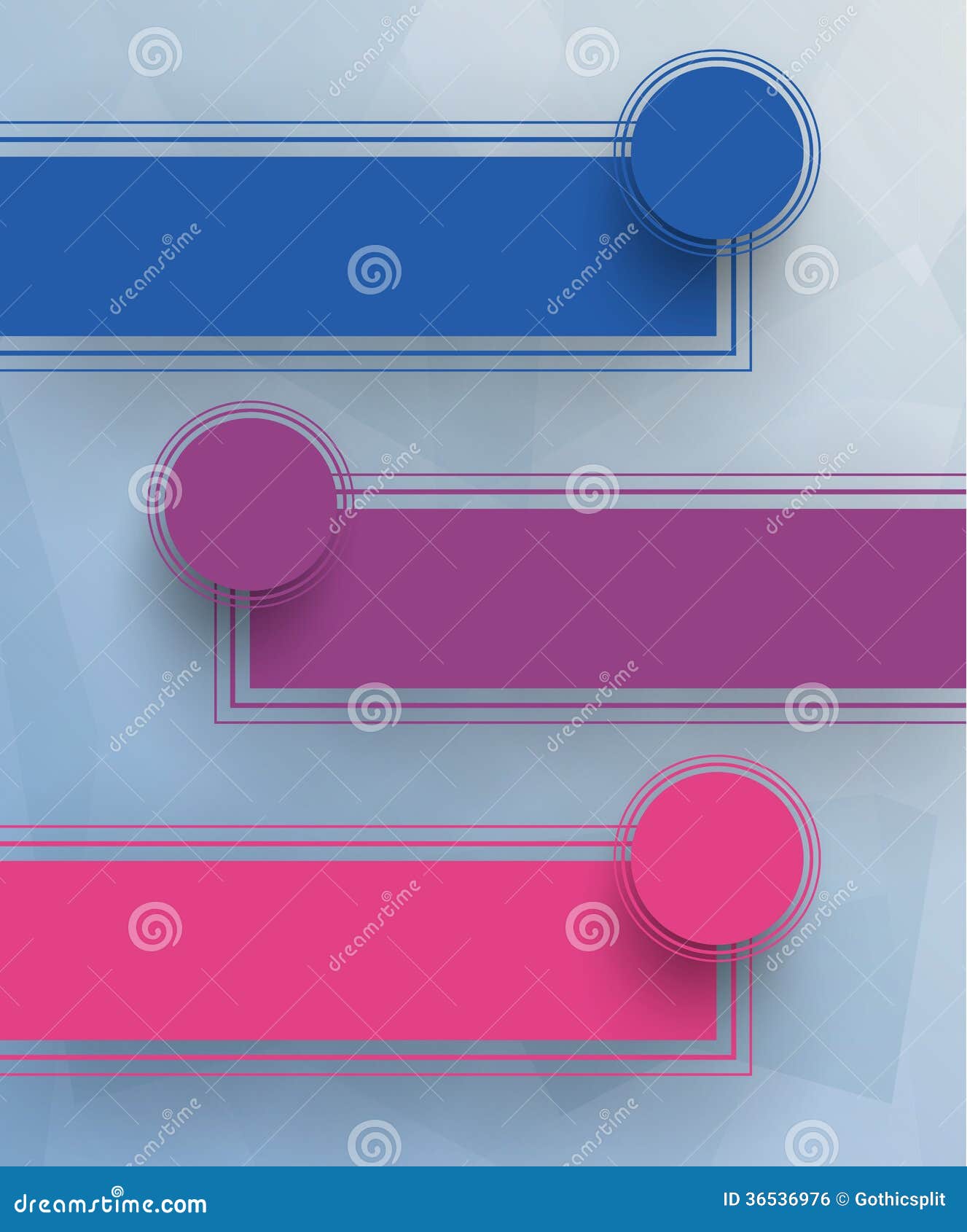 Colorful Labels Template Royalty Free Stock Image - Image: 36536976