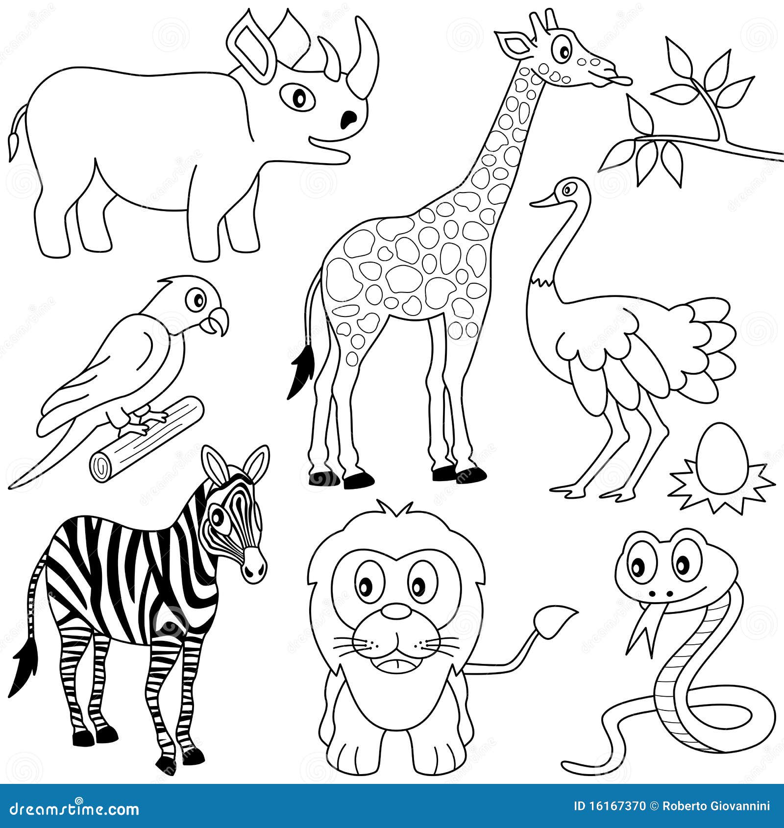 safari people coloring pages - photo #45