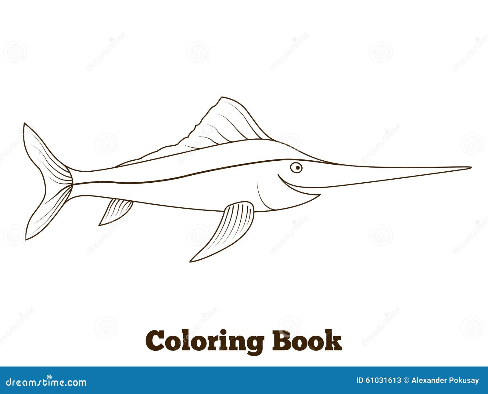 Coloring Book Page Fish Coloring Book Page Fish