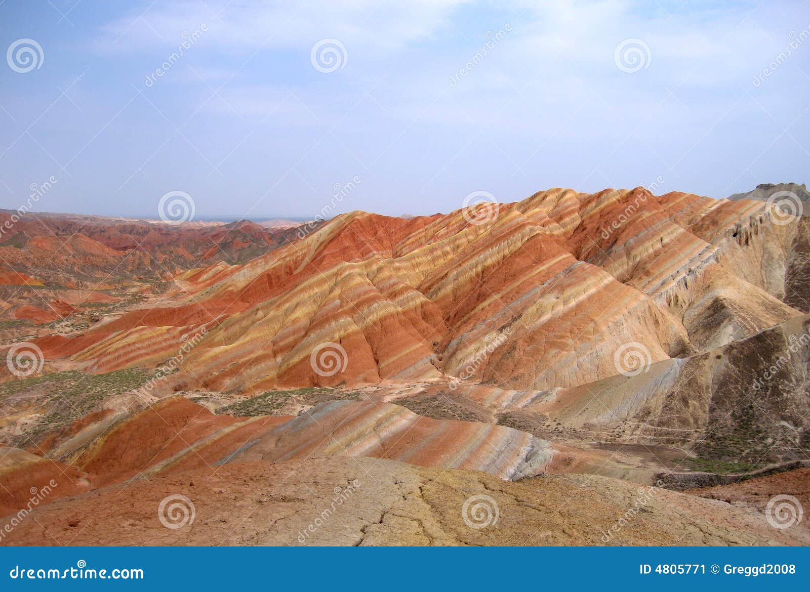 Colour Mountain-2 Stock Image - Image: 4805771