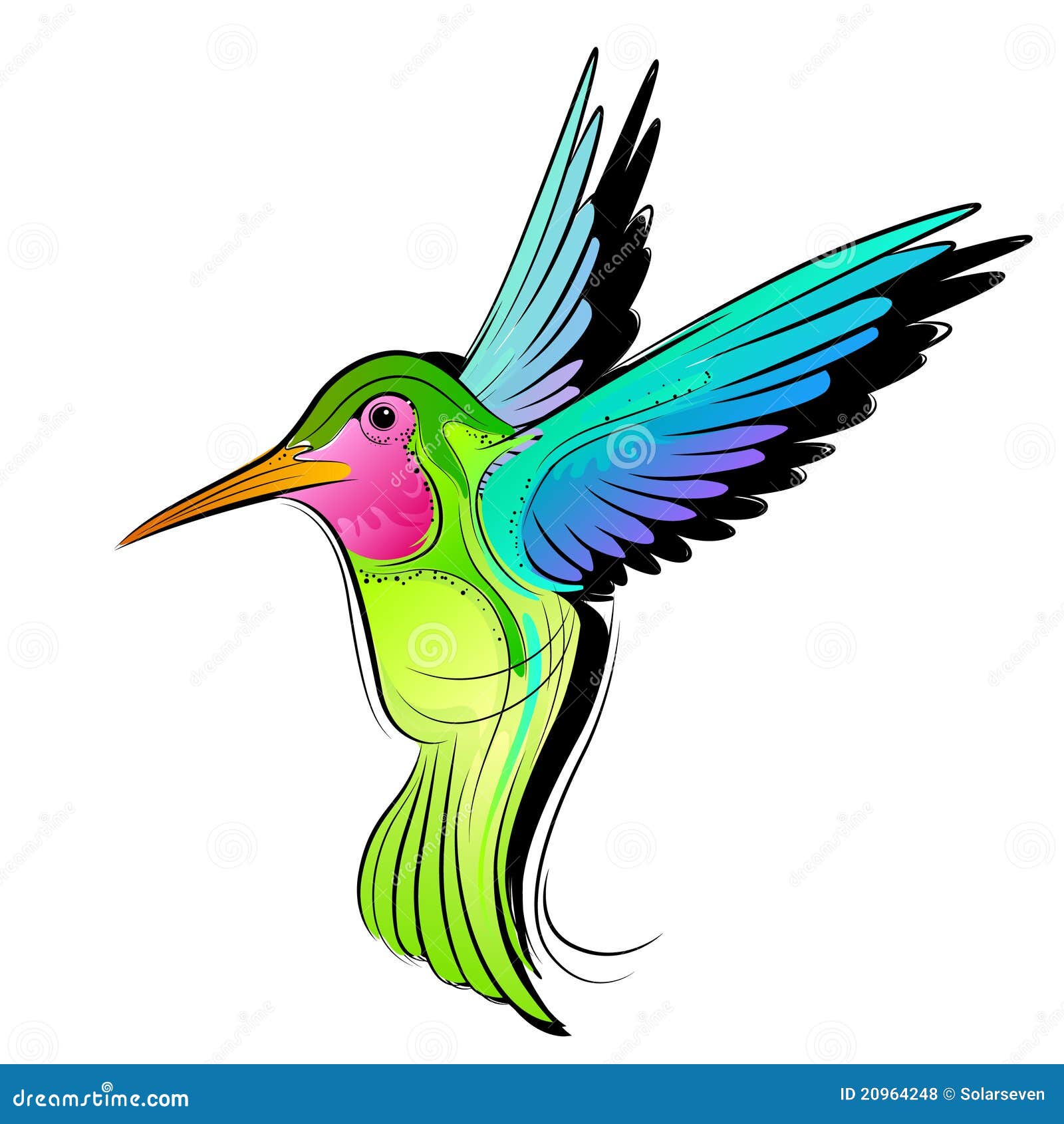 free animated hummingbird clipart - photo #39