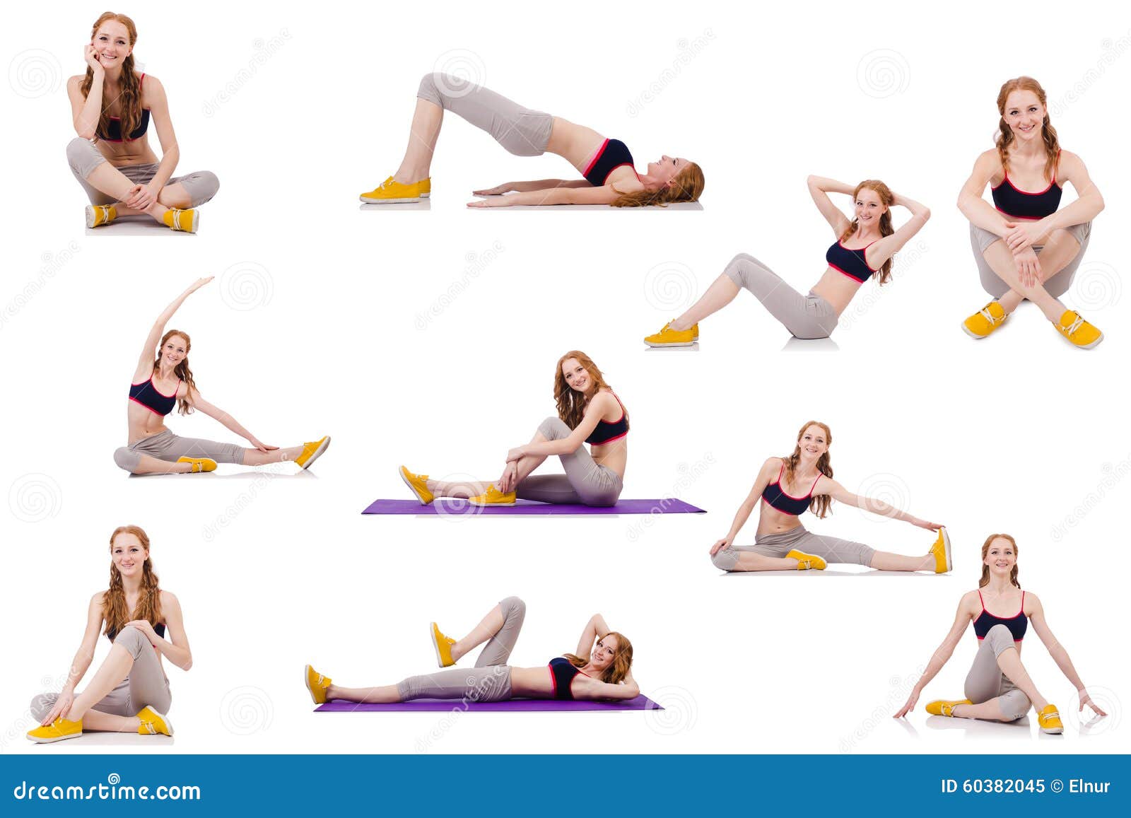 Concept Of Healthy Lifestyle In Set Stock Photo - Image: 60382045