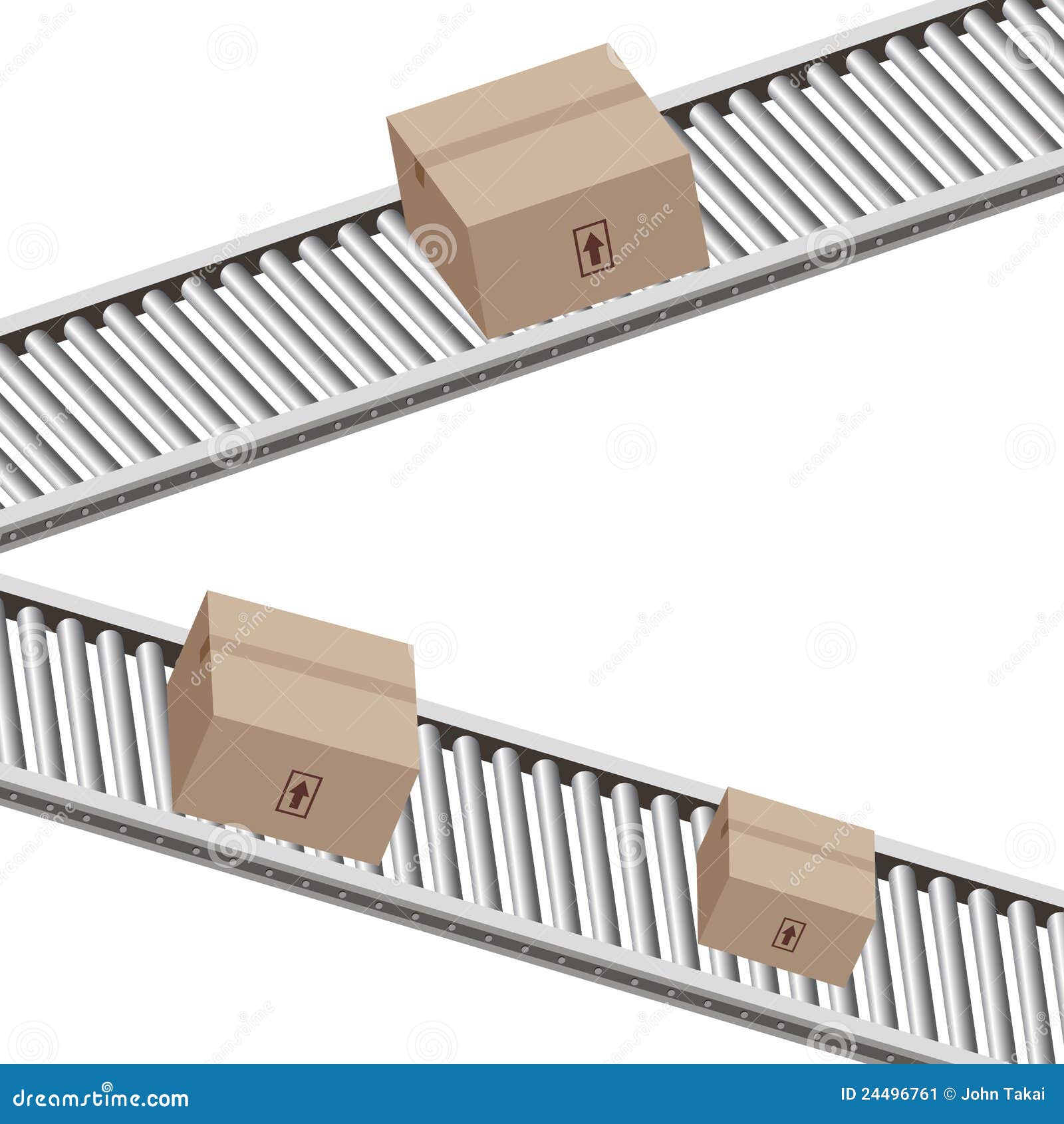 Boxes Conveyor Belt Clip Art