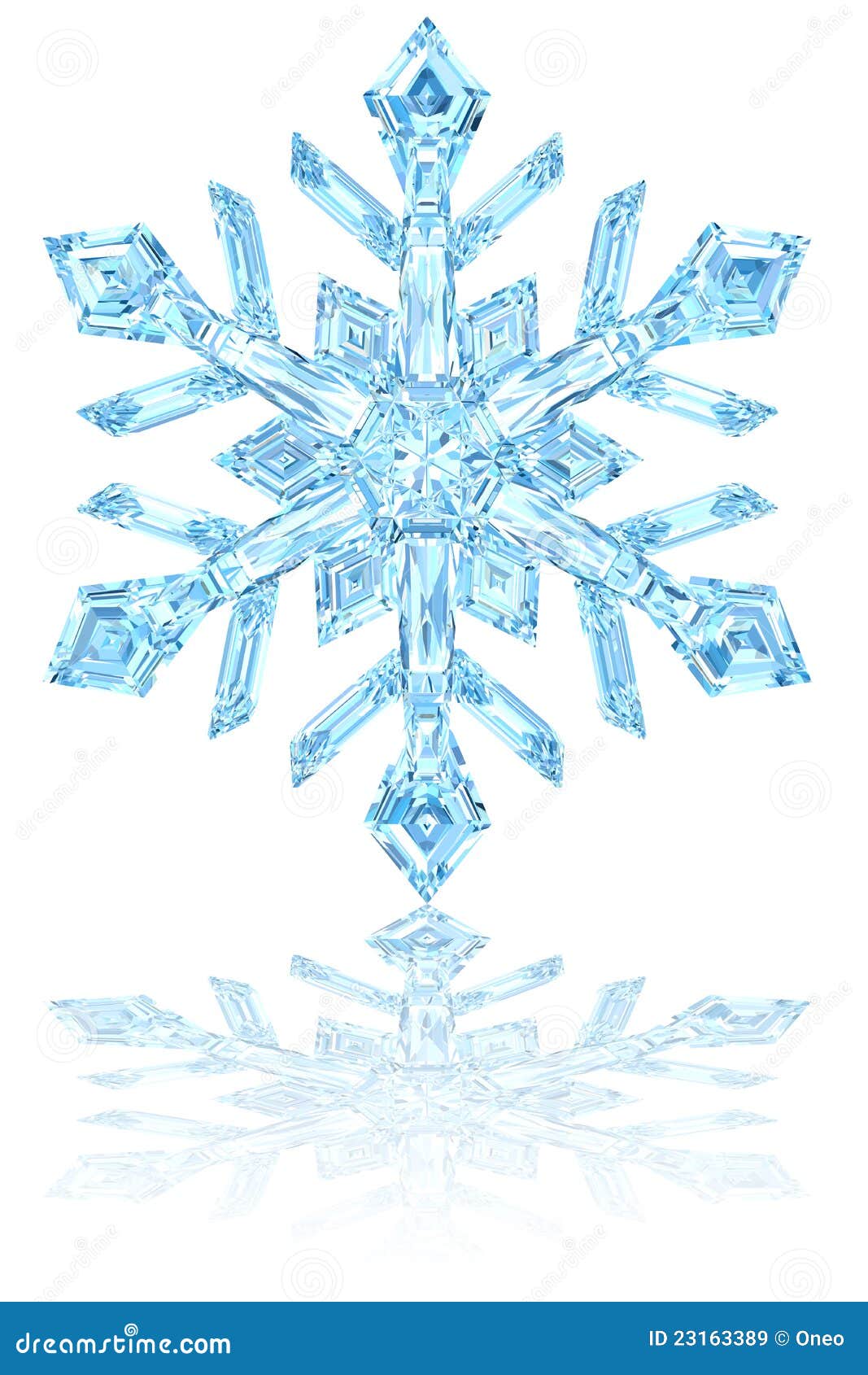 ... de regalÃas: Copo de nieve cristalino azul claro en blanco brillante ... de regalÃas: Copo de nieve cristalino azul claro en blanco brillante