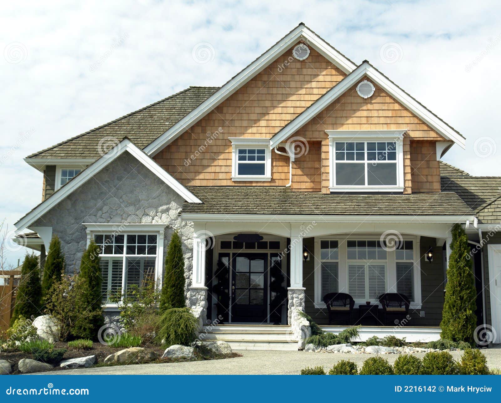 Country home built in Morgan Creek Estates, Vancouver, BC.